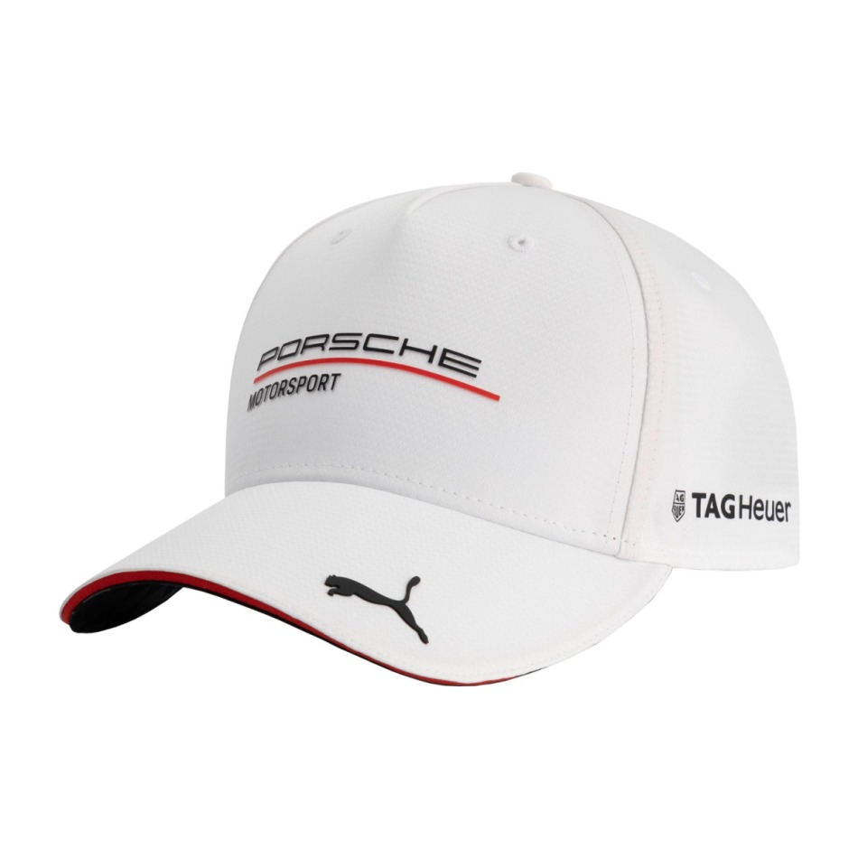 Porsche Motorsport čepice baseballová kšiltovka official Teamline Replica white 2025 - Porsche kšiltovky, čepice, rukavice