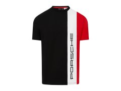 Porsche Motorsport pánské tričko Stripe Black 2024