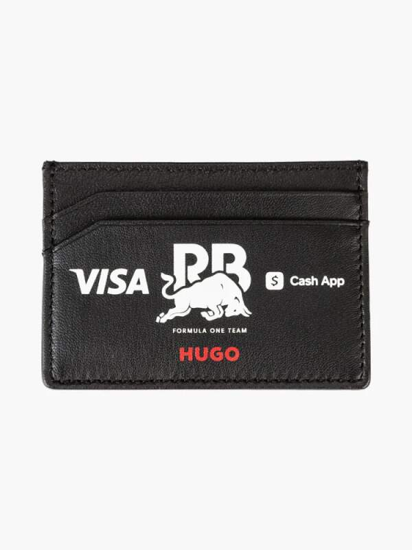 Visa Cash App RB pouzdro na karty Hugo black F1 team 2024 - Racing Bulls ostatní suvenýry