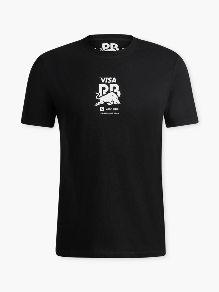 Visa Cash App RB pánské tričko Essential black F1 Team 2024 - Racing Bulls trička, polo trička, košile
