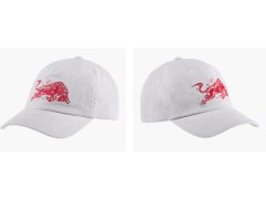 Red Bull Ring manšestrová kšiltovka Corduroy šedá