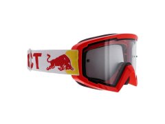 Red Bull Racing motokrosové brýle WHIP red with clear glass