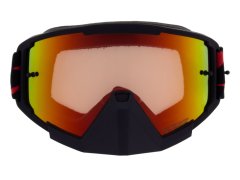 Red Bull Spect motokrosové brýle WHIP černé s červeno-žlutým sklem