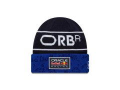 Red Bull Racing F1 2026 týmová zimní čepice modrá
