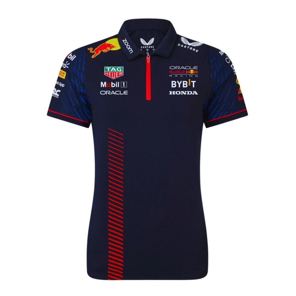 Red Bull dámské polo týmové tričko - Red Bull Racing dámská trička