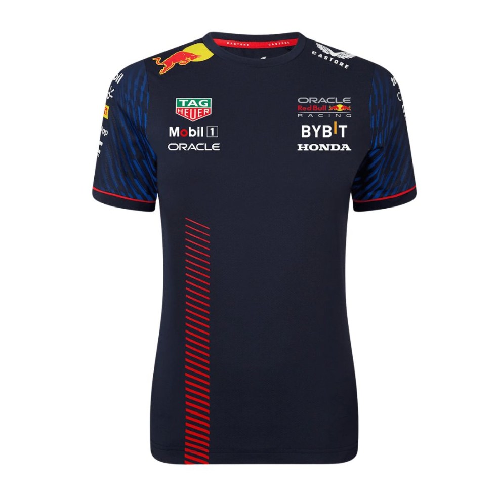 Red Bull dámské týmové tričko