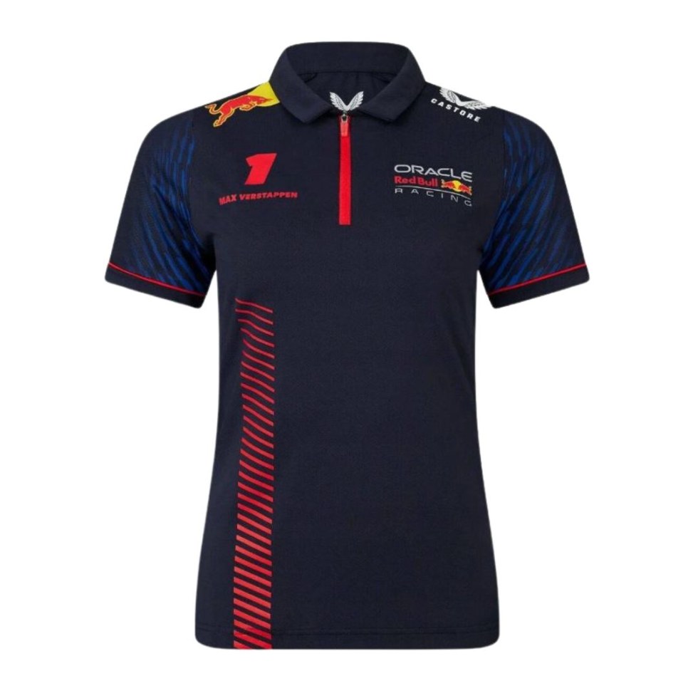 Red Bull dámské polo tričko Verstappen - Red Bull Racing dámská trička