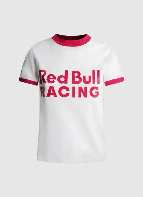 Red Bull Racing dámské tričko Pepe Jeans logo white F1 Team 2025 - Red Bull Racing dámské oblečení
