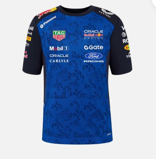 Red Bull Racing F1 2026 dětské tričko modré - Red Bull Racing dětská trička