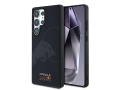 Red Bull Racing Red Bull Leather Meshed Debossed Logo MagSafe Zadní Kryt pro Samsung Galaxy S25 Ultra Navy