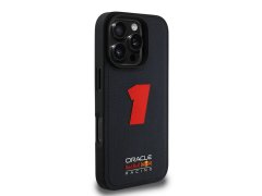 Red Bull Racing F1 2025 obal na mobil 3D č. 1 iPhone 16 Pro modrý 2