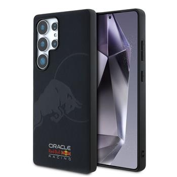 Red Bull Racing Red Bull Leather Meshed Debossed Logo MagSafe Zadní Kryt pro Samsung Galaxy S25 Ultra Navy - Red Bull Racing doplňky
