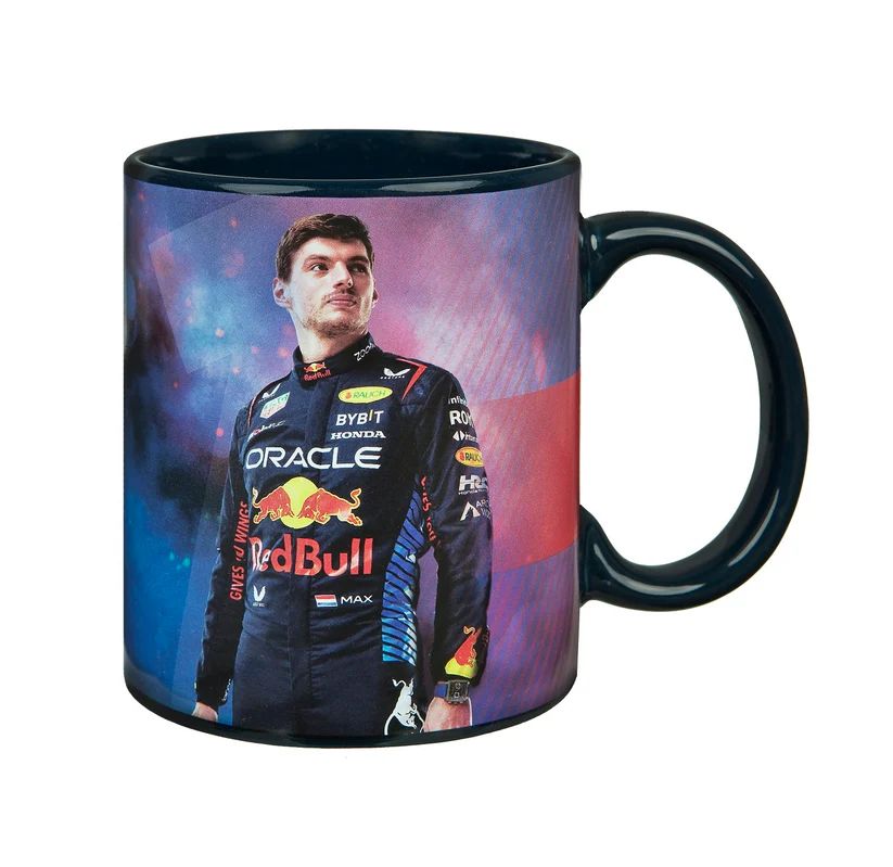 Red Bull Racing hrnek Max Verstappen Red Bull Racing hrnek Max Verstappen - Red Bull Racing doplňky Hrníčky