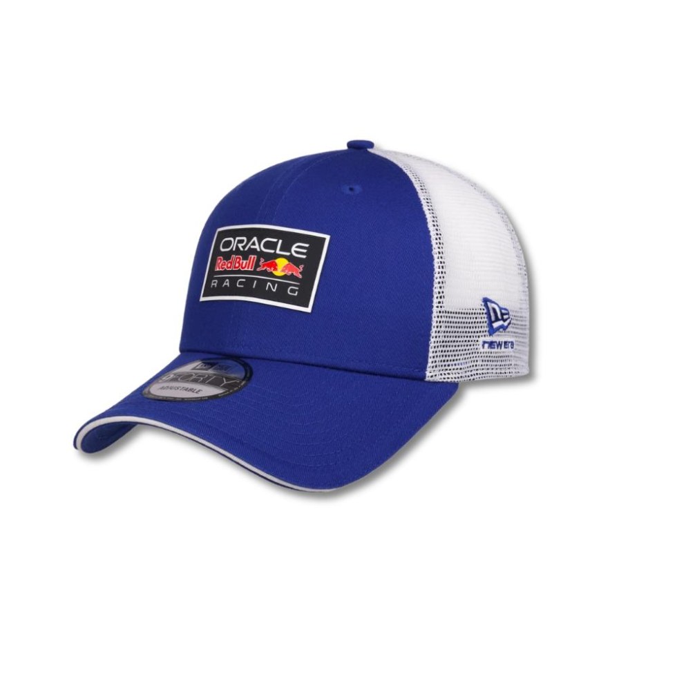 Red Bull Racing F1 2026 týmová trucker kšiltovka NewEra SUMMER LEAGUE 9FORTY - modrá - Red Bull Racing kšiltovky