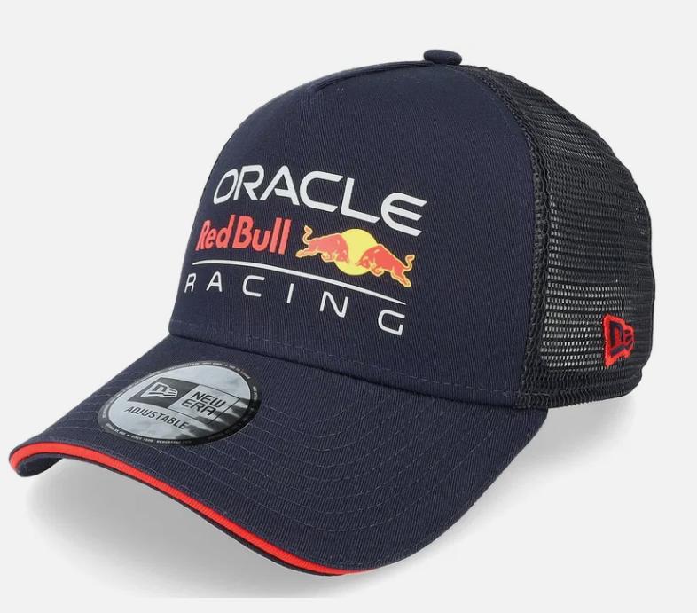 Red Bull Racing F1 2026 Kšiltovka Essentials Trucker modrá - Red Bull Racing kšiltovky