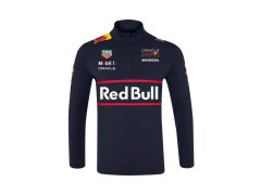 Red Bull Racing pánská mikina 1/4 Zip official Teamline Replica navy F1 Team 2025