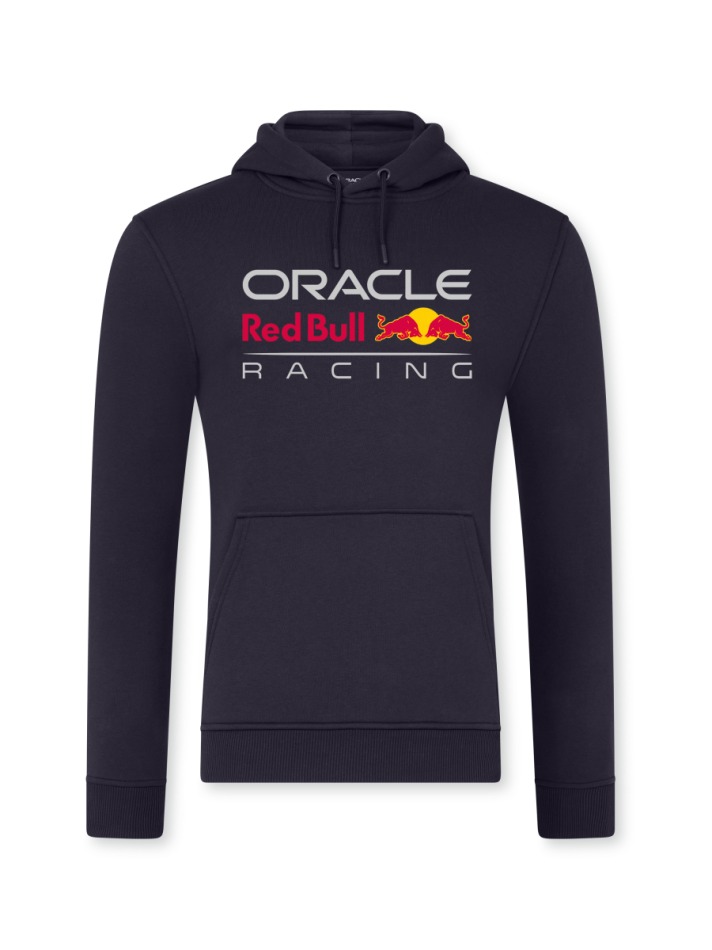 Red Bull Racing pánská mikina s&nbsp;kapucí ORBR logo navy F1 Team 2024 - Red Bull Racing mikiny, bundy