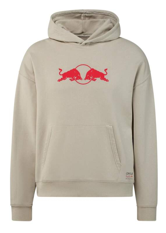 Red Bull Racing pánská mikina s&nbsp;kapucí logo Spark light brown F1 Team 2026