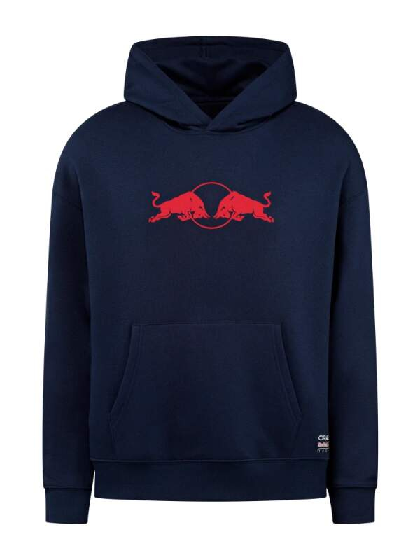 Red Bull Racing pánská mikina s&nbsp;kapucí logo Spark navy F1 Team 2026 - Red Bull Racing mikiny, bundy