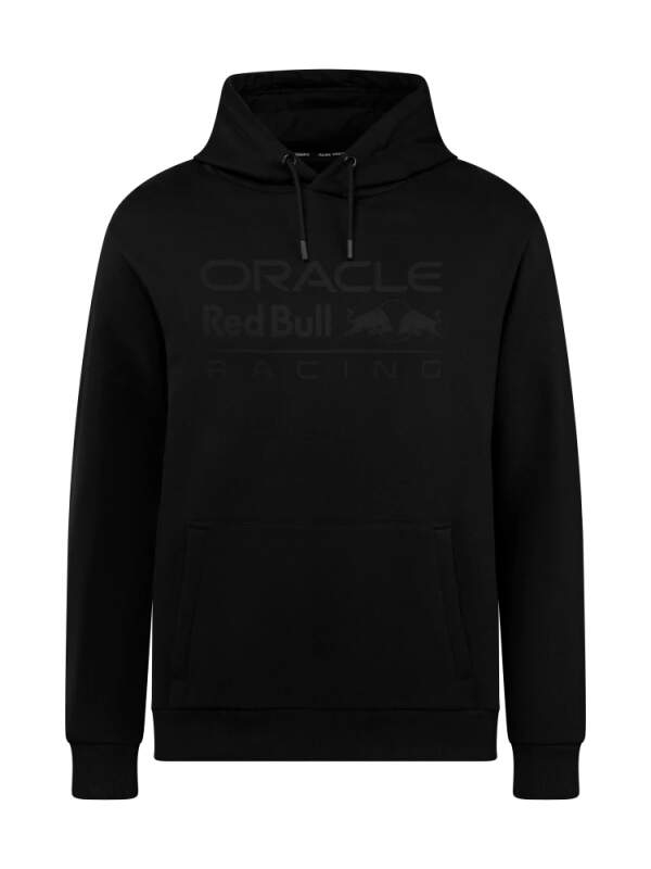 Red Bull Racing pánská mikina s&nbsp;kapucí logo Tonal black F1 Team 2026 - Red Bull Racing mikiny, bundy