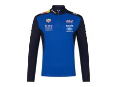 Red Bull Racing F1 2026 týmová unisex mikina se 1/4 zipem modrá