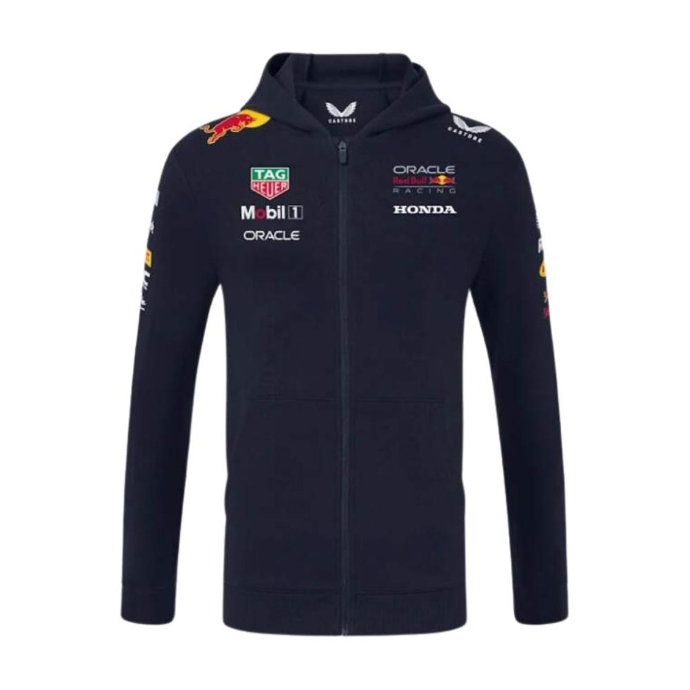 Red Bull Racing F1 2025 týmová unisex mikina se zipem