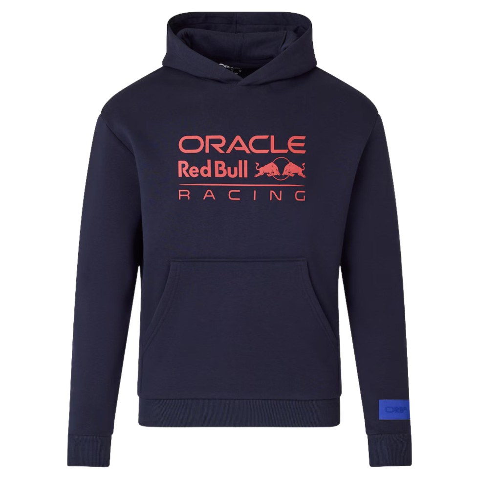 Red Bull Racing F1 2026 unisex volnočasová mikina s&nbsp;kapucí - modrá - Red Bull Racing pánské mikiny