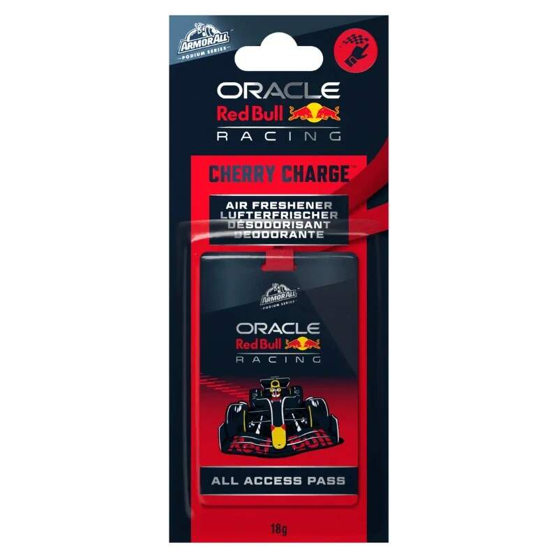 Red Bull Racing vůně do auta Armorall hanging card F1 red - Red Bull Racing ostatní suvenýry