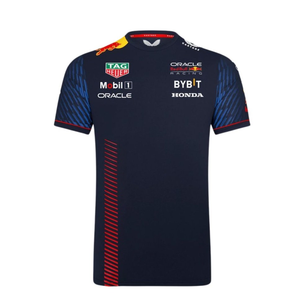 Red Bull pánské týmové tričko - Red Bull pánská trička, pola a košile