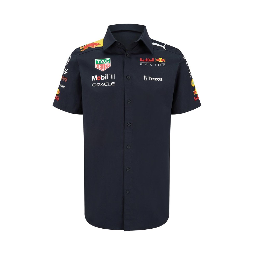 Red Bull týmová košile - Red Bull Racing pánská trička