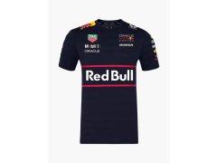 Red Bull Racing pánské tričko official Teamline Replica navy F1 Team 2025