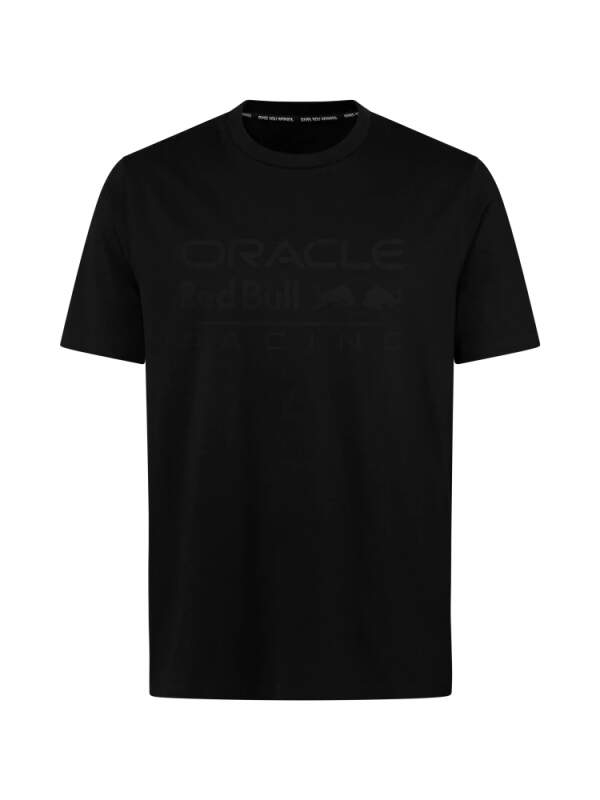 Red Bull Racing pánské tričko logo Tonal black F1 Team 2026 - Red Bull Racing trička, polo trička, košile