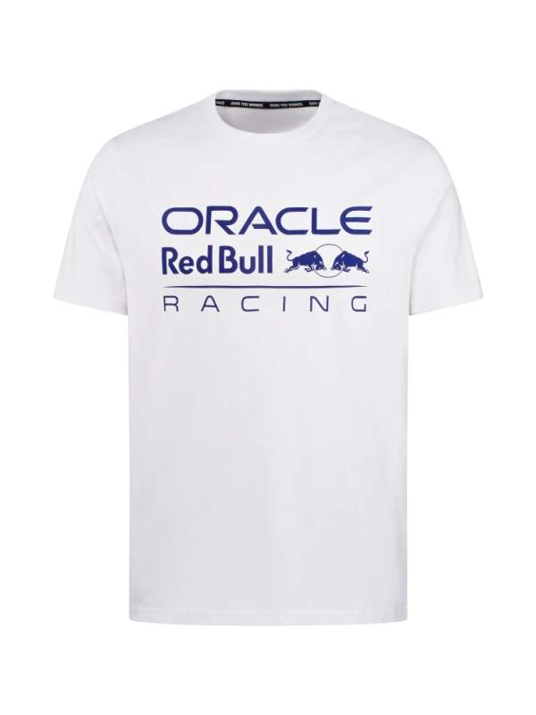 Red Bull Racing pánské tričko logo Tonal white F1 Team 2026 - Red Bull Racing trička, polo trička, košile