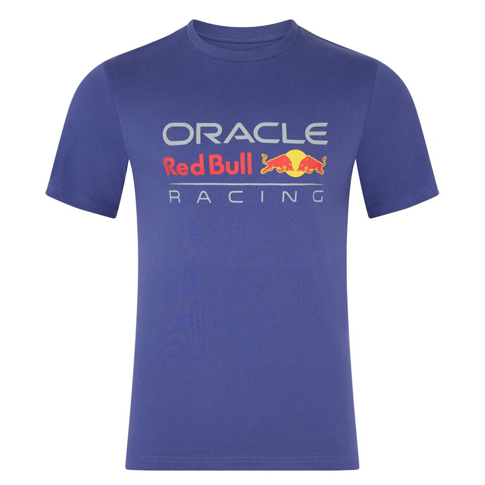 Red Bull Racing F1 volnočasové tričko s logem světle modré - Red Bull Racing pánská trička