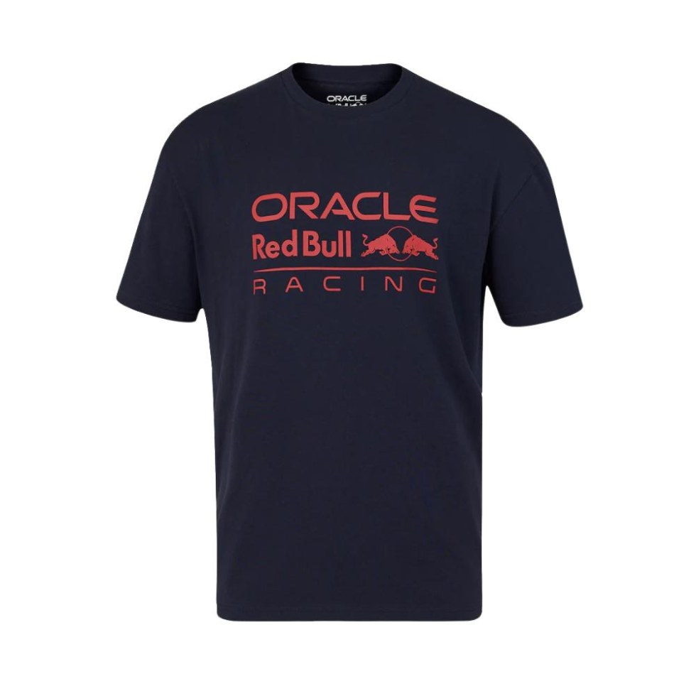Red Bull Racing F1 unisex tričko Relaxed Fit modré