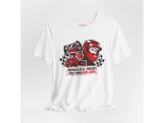 F1sPatrikem tričko unisex bílé 4