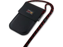 Red Bull Racing PU Carbon Taška na Telefon Black 2