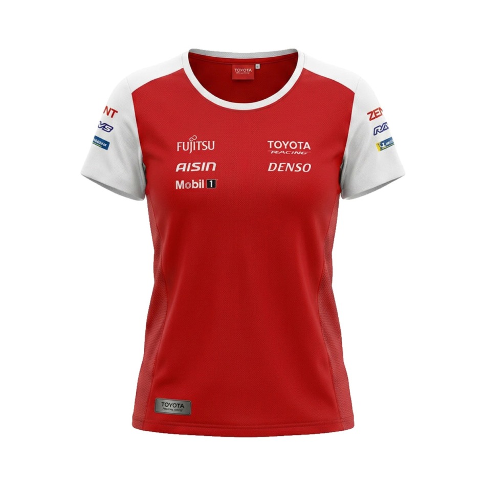 Toyota Gazoo Racing dámské tričko redwhite WEC 2026