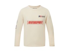 Toyota Gazoo Racing dětské tričko s dlouhým rukávem Engineer beige 2026