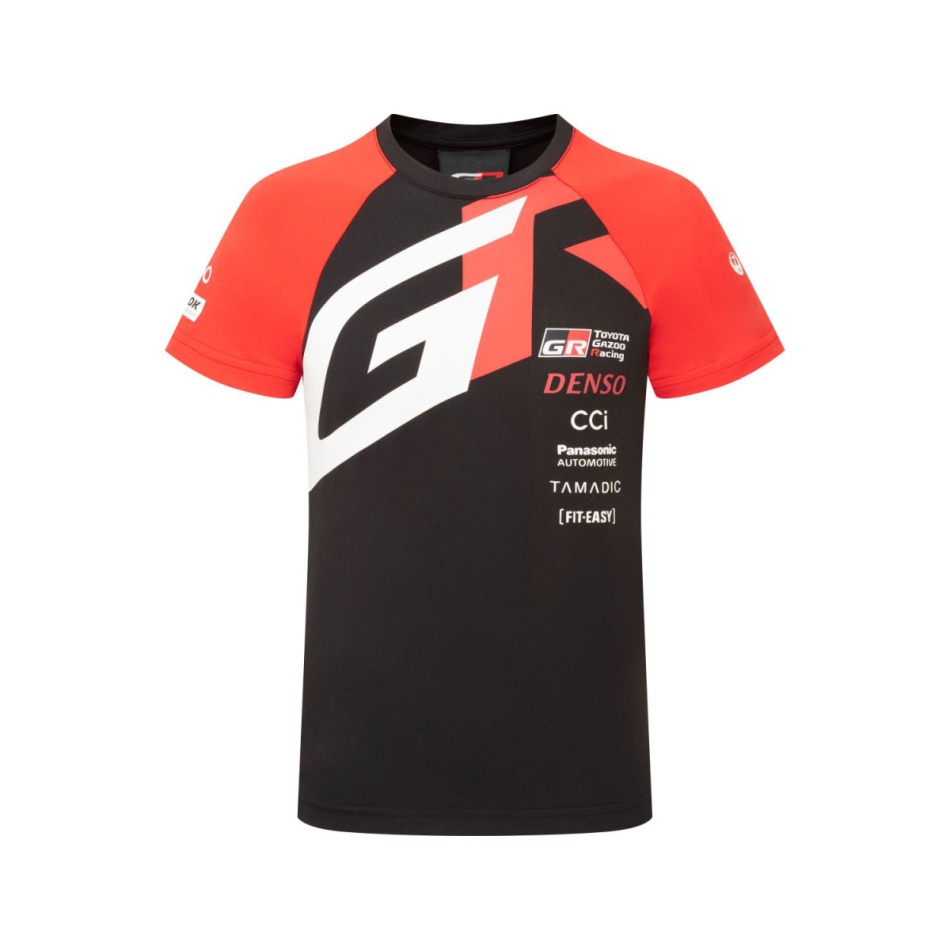 Toyota Gazoo Racing dětské tričko black WRC 2025 - Toyota Gazoo Racing dětské oblečení