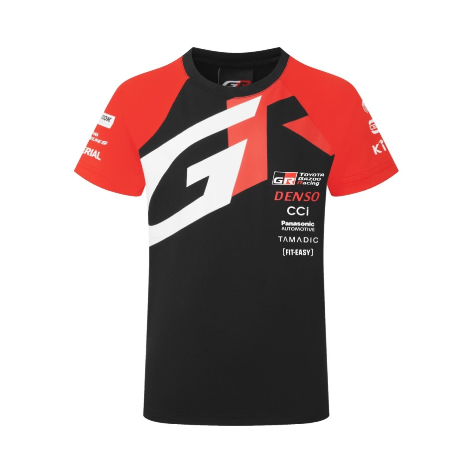 Toyota Gazoo Racing dětské tričko redblack WRT 2026 - Toyota Gazoo Racing dětské oblečení