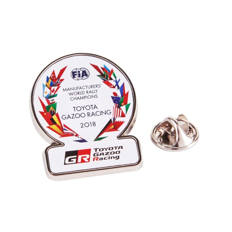 Toyota Gazoo Racing odznak pin badge - Toyota Gazoo Racing klíčenky, náramky, šperky