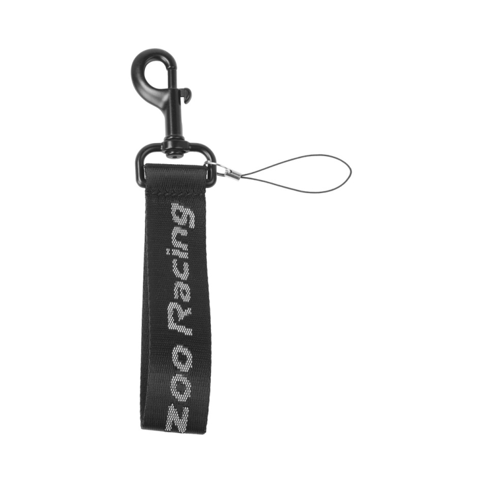 Toyota Gazoo Racing přívěšek na klíče Strap black GR 2026 - Toyota Gazoo Racing klíčenky, náramky, šperky