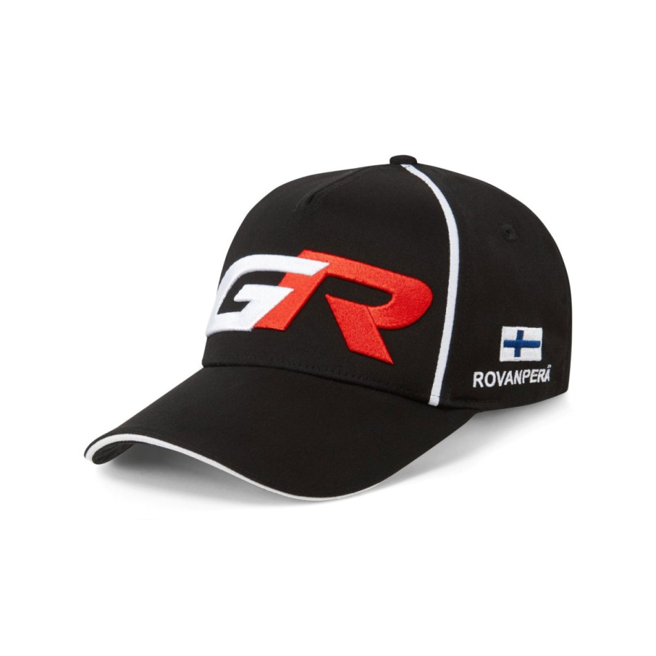 Toyota Gazoo Racing čepice baseballová kšiltovka Rovanpera black WRT 2025 - Toyota Gazoo Racing kšiltovky, čepice, rukavice