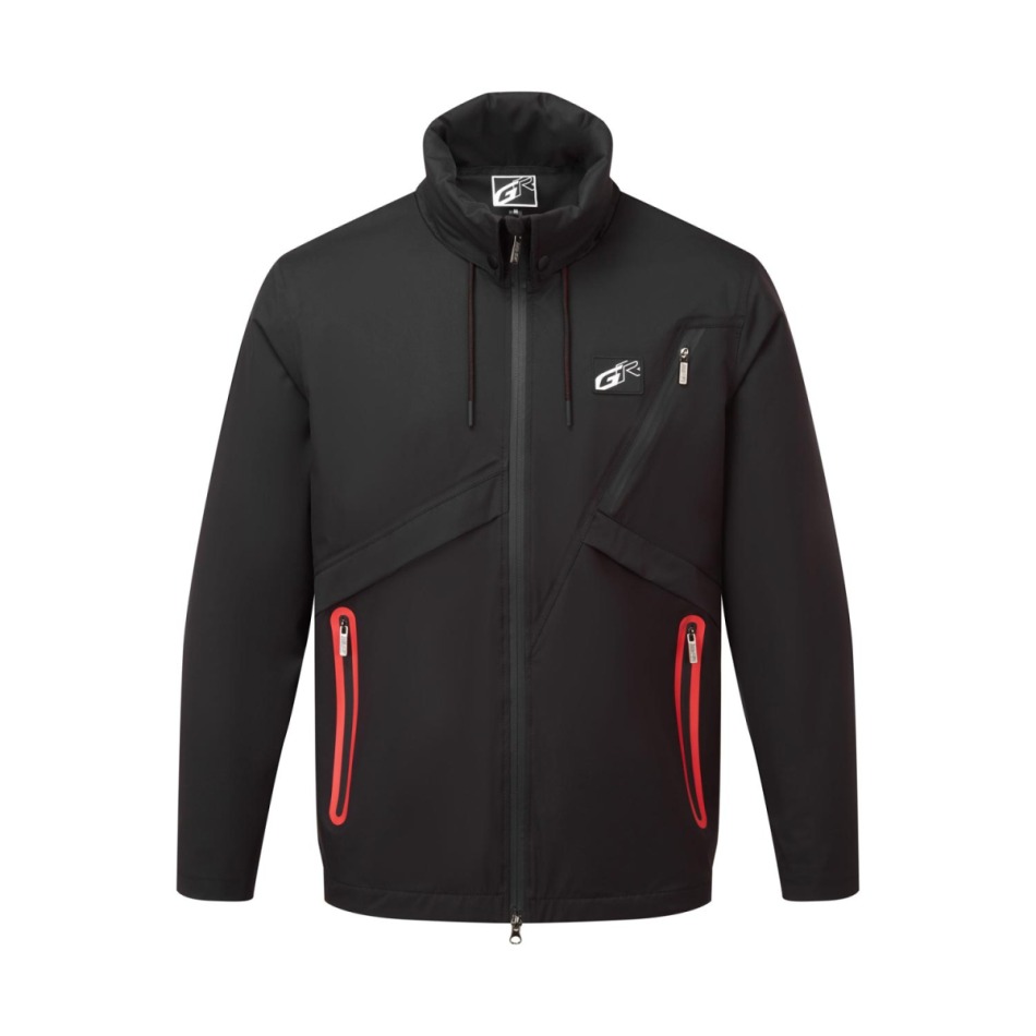 Toyota Gazoo Racing pánská bunda s&nbsp;kapucí GR Rain black 2024