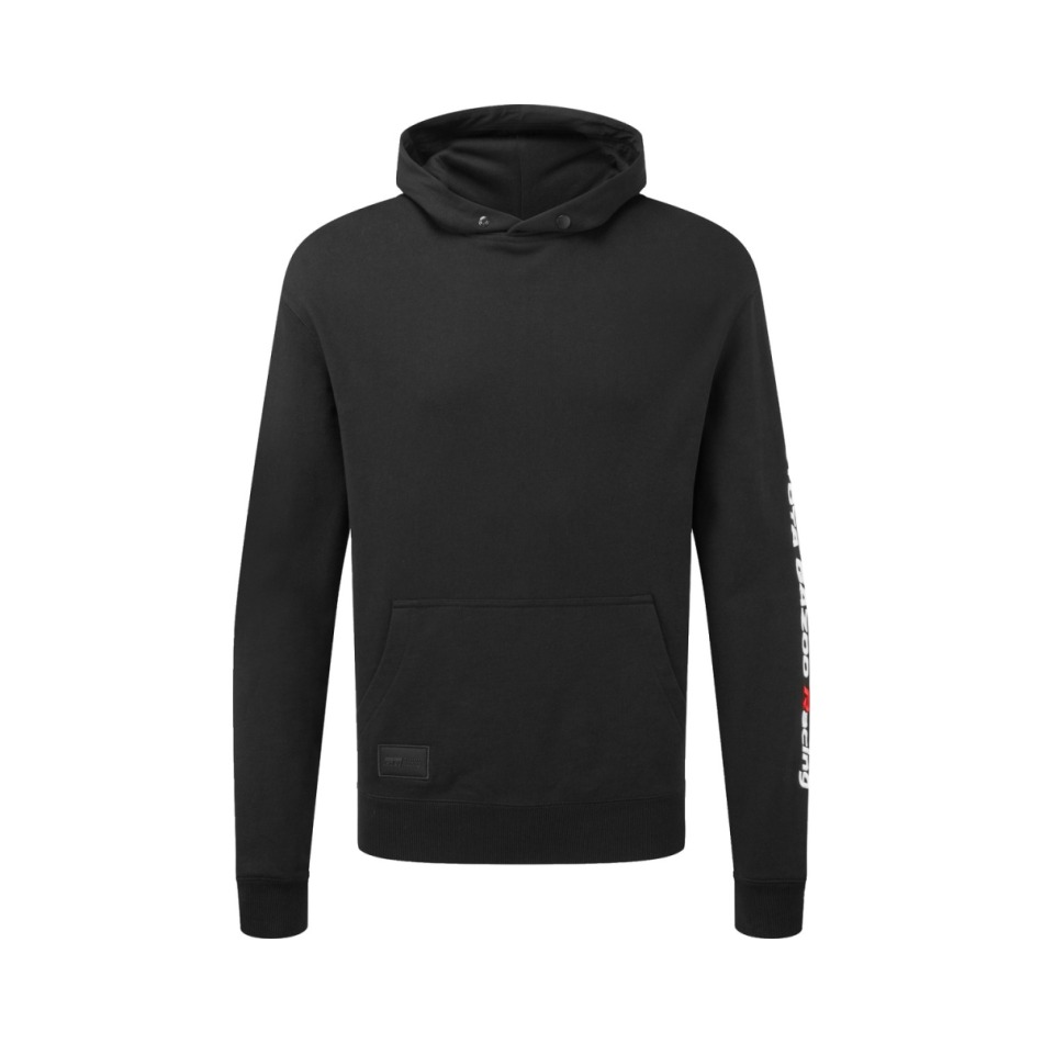 Toyota Gazoo Racing pánská mikina s&nbsp;kapucí Badge black GR 2026 - Toyota Gazoo Racing mikiny, bundy