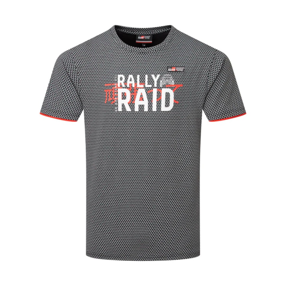Toyota Gazoo Racing pánské tričko Rally-Raid Supporter grey 2024 - Toyota Gazoo Racing trička, polo trička, košile