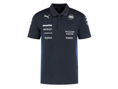 Williams Racing F1 2025 pánské týmové polo tričko modré