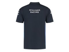 Williams Racing F1 2025 pánské týmové polo tričko modré 2
