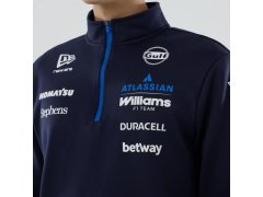 Williams Racing F1 2026 mikina se 1/4 zipem modrá 5